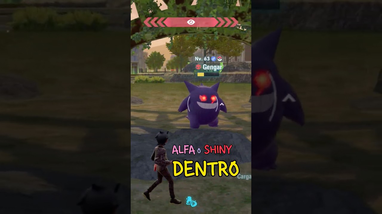 Cómo Conseguir a GENGAR ALFA y SHINY SIN INTERCAMBIOS en Leyendas Pokémon ZA #shorts