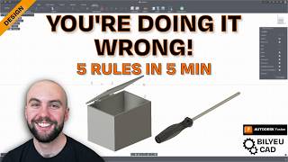 Stop Confusing Bodies and Components in Fusion 360 (5 Rules in Under 5 Minutes)