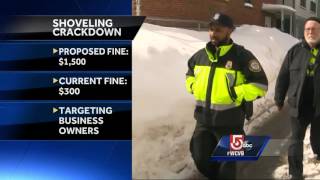 Not clearing snowy sidewalks could get very expensive