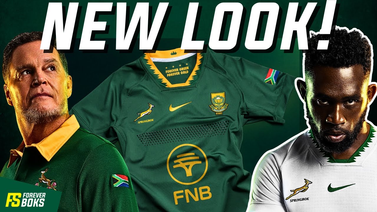 【まこと】オールブラックス BLK Springboks Springboks Unleash EPIC New Jersey for 2025 Season - YouTube