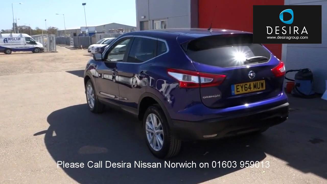 EY64MUW Nissan Qashqai Hatchback Acenta Premium 1.2l DESIRA VULCAN ROAD