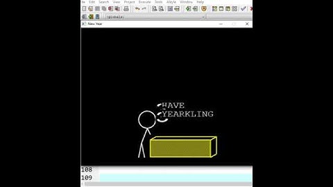 CPP GRAPHICS ANIMATION | New Year message | #shortsyoutube #cppprogramming #animation