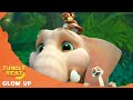 Baby Ostrich's Glow Up - Jungle Beat: Munki and Trunk | Kids Animation 2021