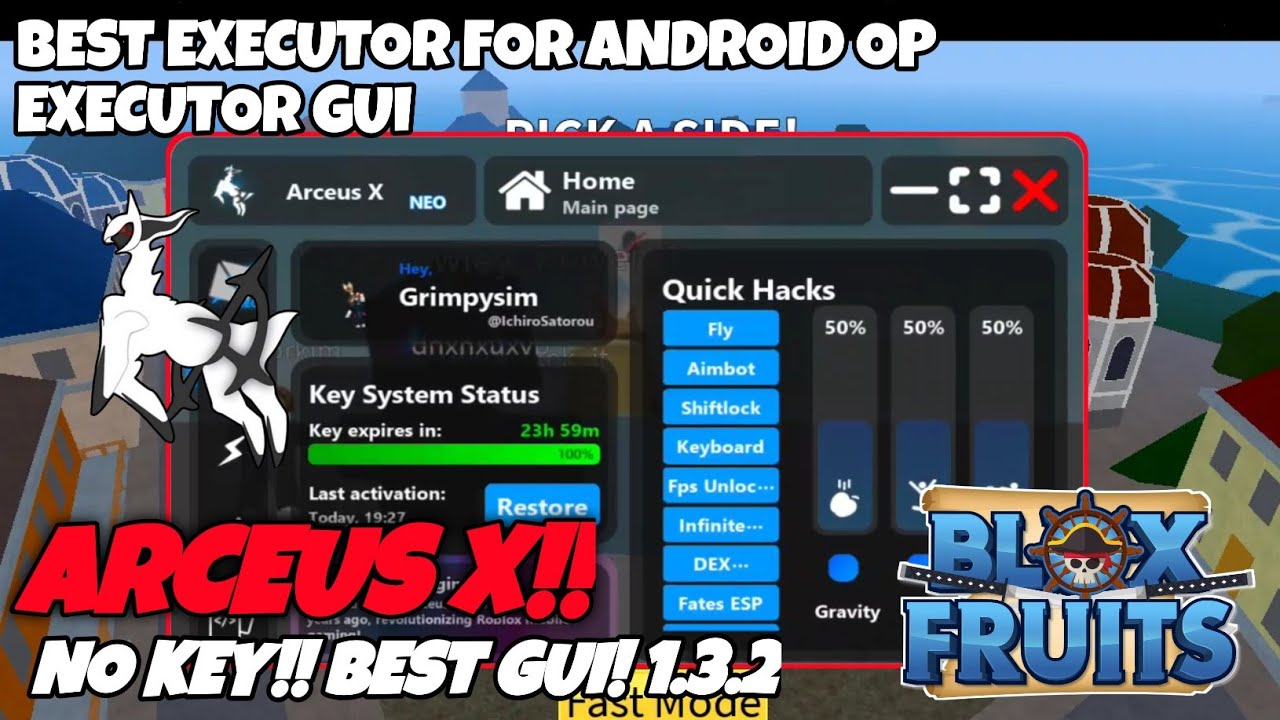 NEW UPDATE!! ARCEUS X NEO! - LATEST FIX BUGS AND ERROR NO KEY ...