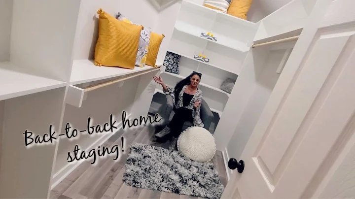 Back-to-back home staging!