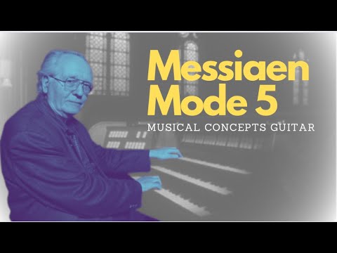 Messiaen 5th mode Compositional and improvisational ideas