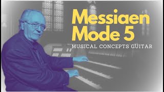 Messiaen 5th mode Compositional and improvisational ideas