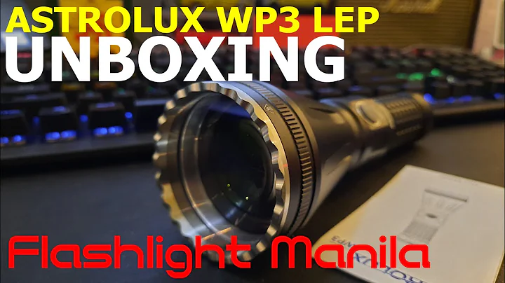 ASTROLUX WP3 - LEP (Laser Excited Phosphor) Unboxing by Flashlight Manila