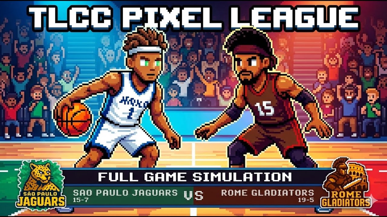 TLCC-Pixel League | Gameday 25 | Rome Gladiators @Sao Paulo Jaguars | Full Game Sim