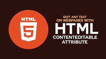 Editing Any Text on Webpages with HTML