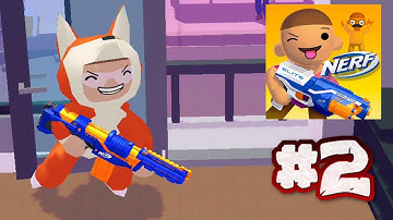 NERF EPİC PRANKS Android Gameplay Walkthrough HD #2 - NERF EPİK ŞAKALAR OYUNU - Level 31 - 47