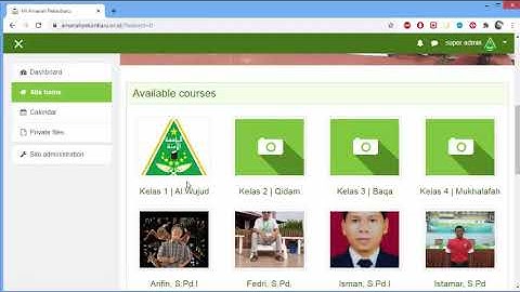 Moodle : Mengedit User dan membuat Cohort