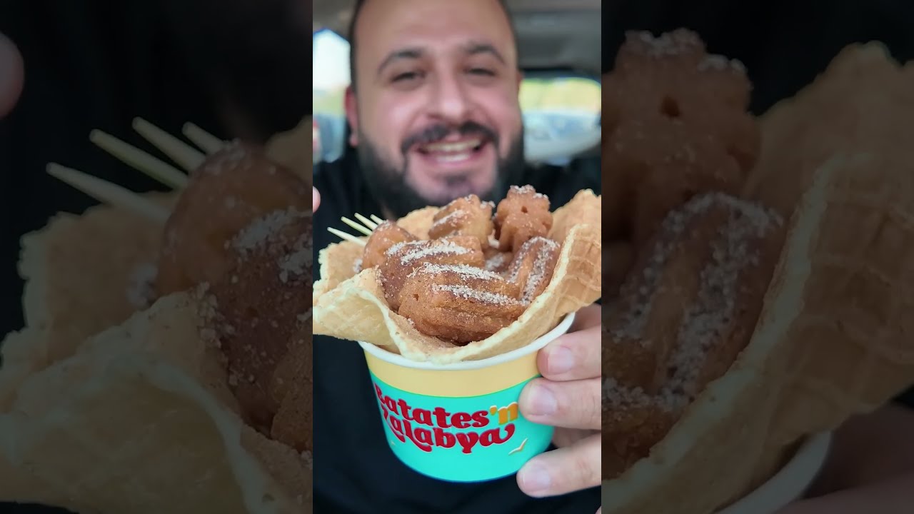 ⁣تشوروز بطاطس اند زلابية #wheretoeat #wheretoeategypt #fyp