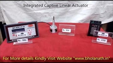 NEMA 17 |  INTEGRATED CAPTIVE LINEAR ACTUATOR | ENGLISH VERSION