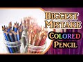 Why your colored pencils won't blend right 😲