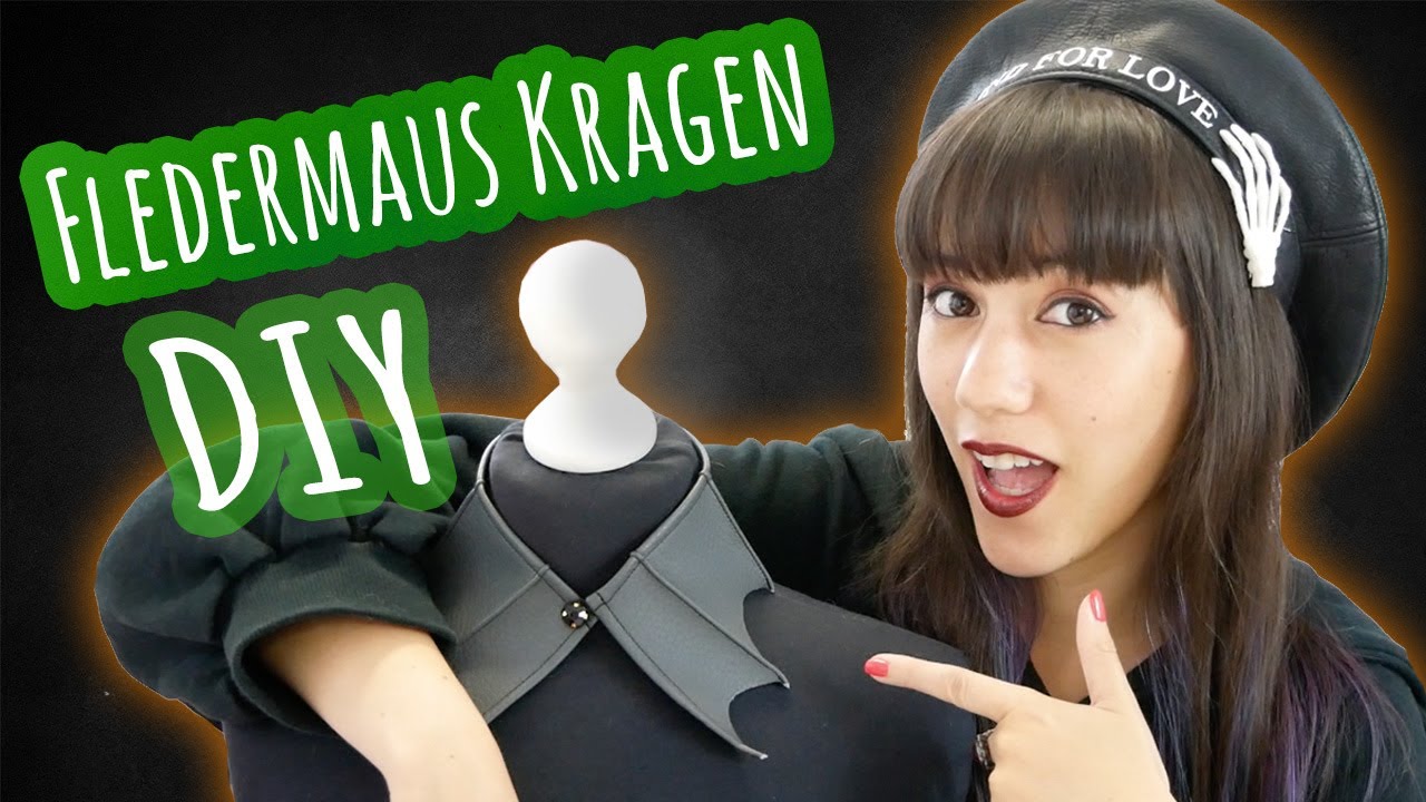 DIY I Fledermaus Kragen