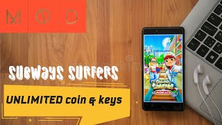 Subway Surfers MOD Apk download || unlimited coins & keys || INFINITY GAMER screenshot 4
