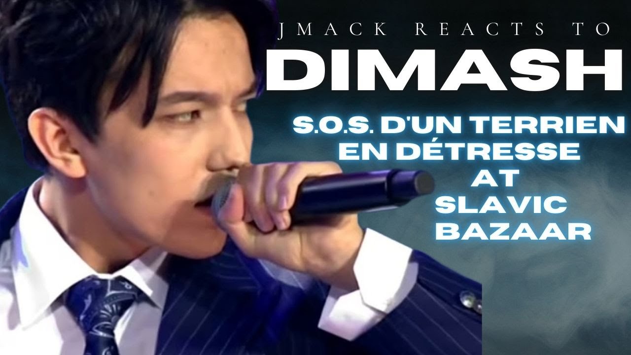 Dimash Reaction - S.O.S. d'un terrien en détresse Slavic Bazaar #dimash #dimashkudaibergen