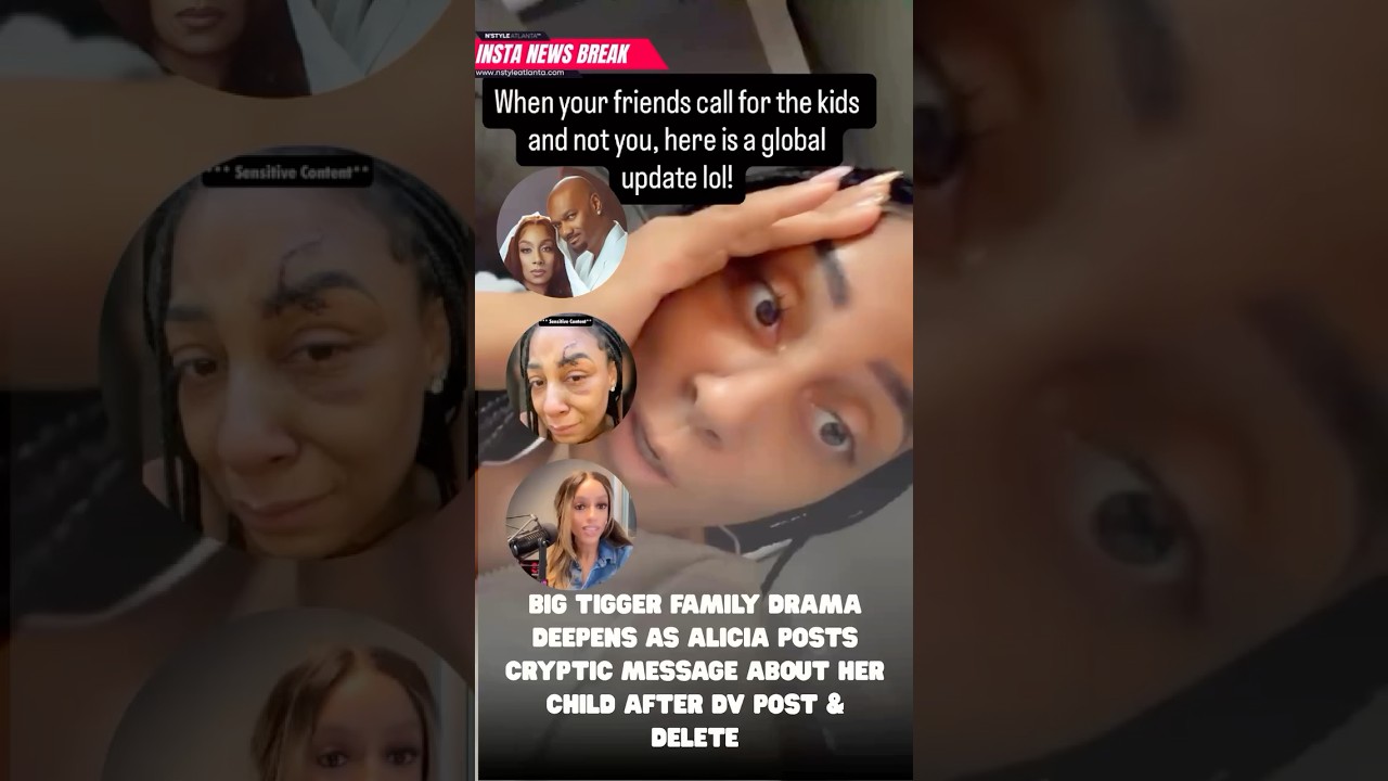Big Tigger’s Wife Is Accusing Him Of Cheating and Physical Abuse In A Video