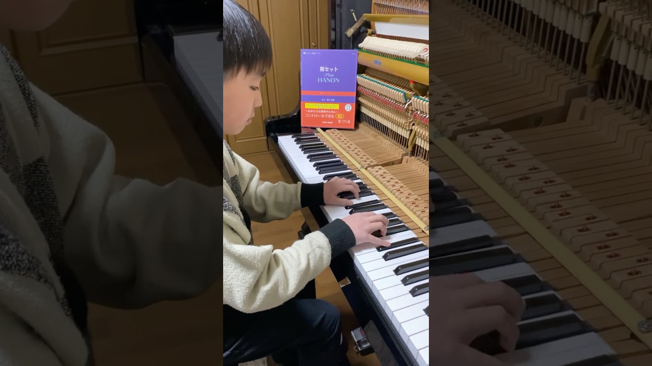 金子勝子先生の指セット＋ハノン1番を弾いてみた  【楽譜は概要欄から】