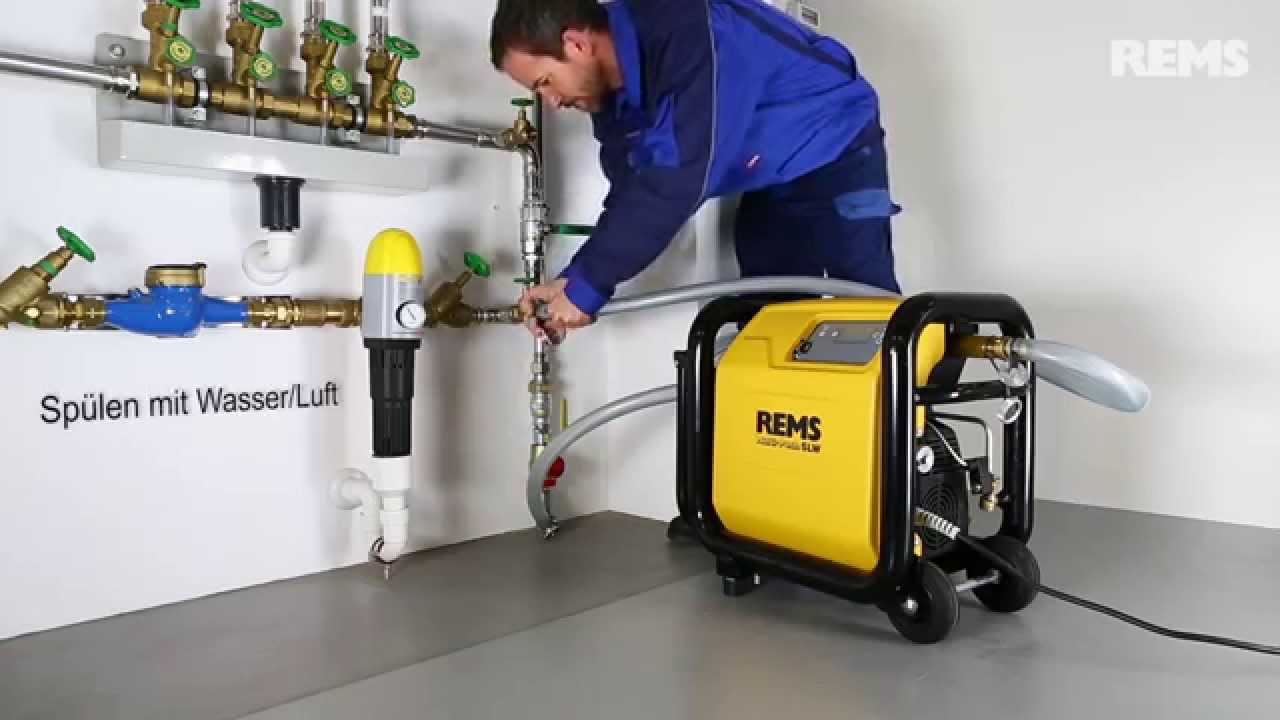 REMS E-Push 2 - Elektrische Druckprüfpumpe