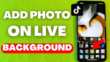 How To Add Photo On TikTok Live Background
