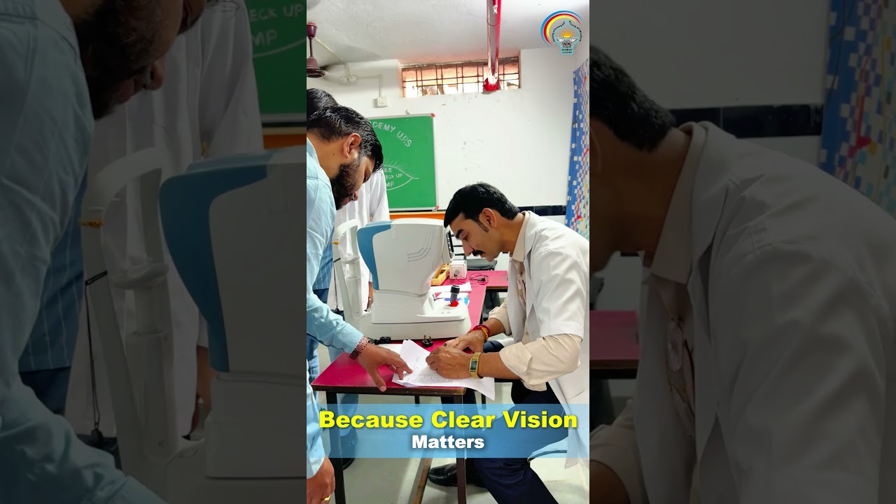 👁️ Free Eye Checkup Camp in School | Health Awareness Program