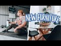 New Furniture // postpartum workout routine + needing breastfeeding advise