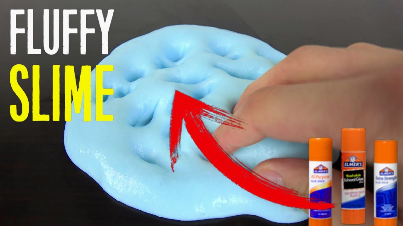 How To Make Glue Stick Slime Without Borax Detergent Shampoo Toothpaste Soap White Glue