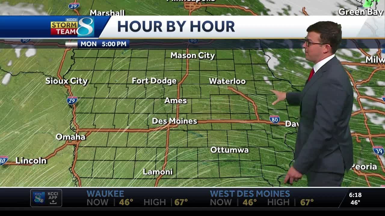 Iowa weather forecast April 21, 2025: Dry today with more rain and ...