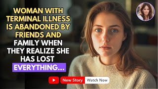 WOMAN WAS ABANDONED BY EVERYONE WHEN THEY REALIZED SHE HAS LOST EVERYTHING...