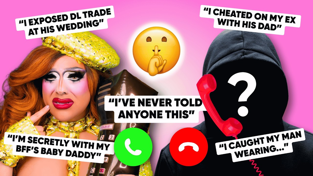 Anonymous Callers Confess Their CRAZIEST Secrets (Exposing DL Men, Catfish & Seeing My Ex's Dad)