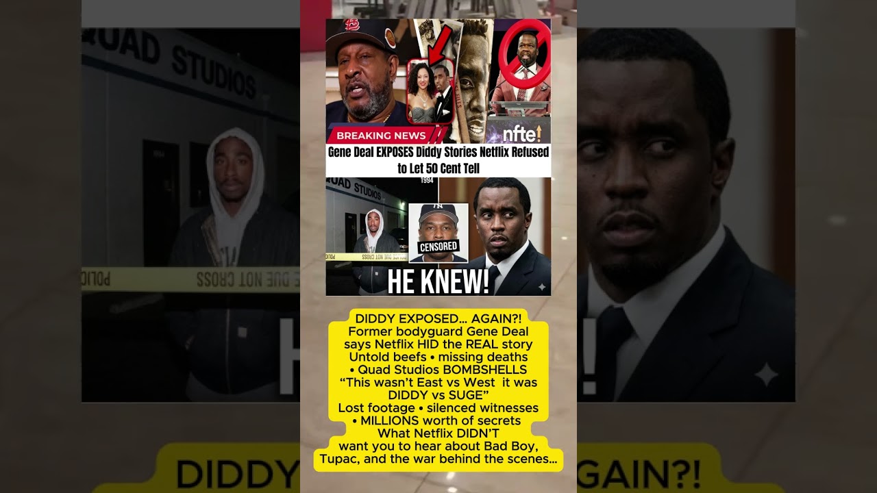Diddy Exposed Again Netflix Hid Truth.