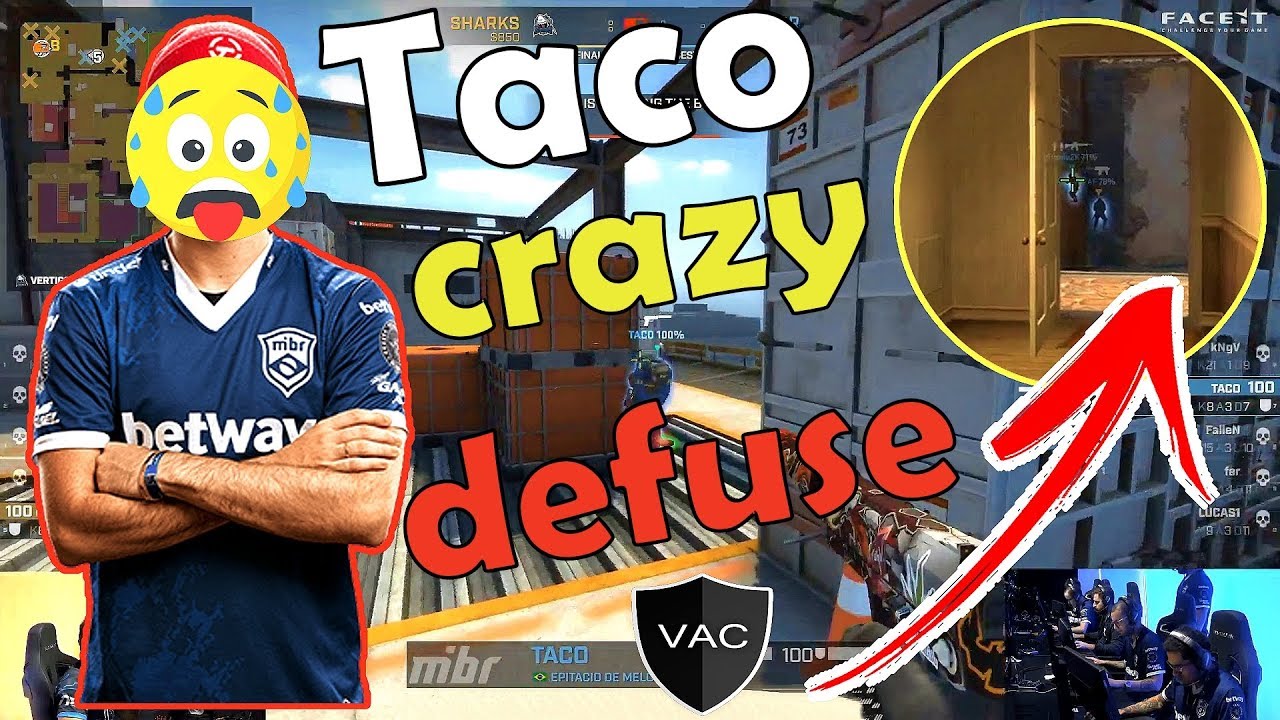 Taco crazy defuse! TARIK AIMLOCK?! ScreaM 4k instant hs! CS:GO daily best moments