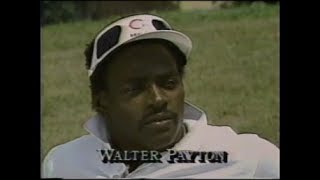 Walter Payton Chicago Bears Profile & Interview Entertainment This Week (1985)