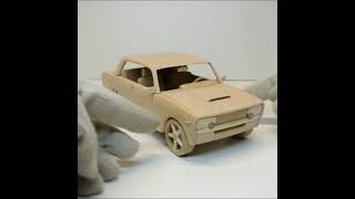 ВАЗ 2105 Coupe Изготовление модели из дерева Shorts
