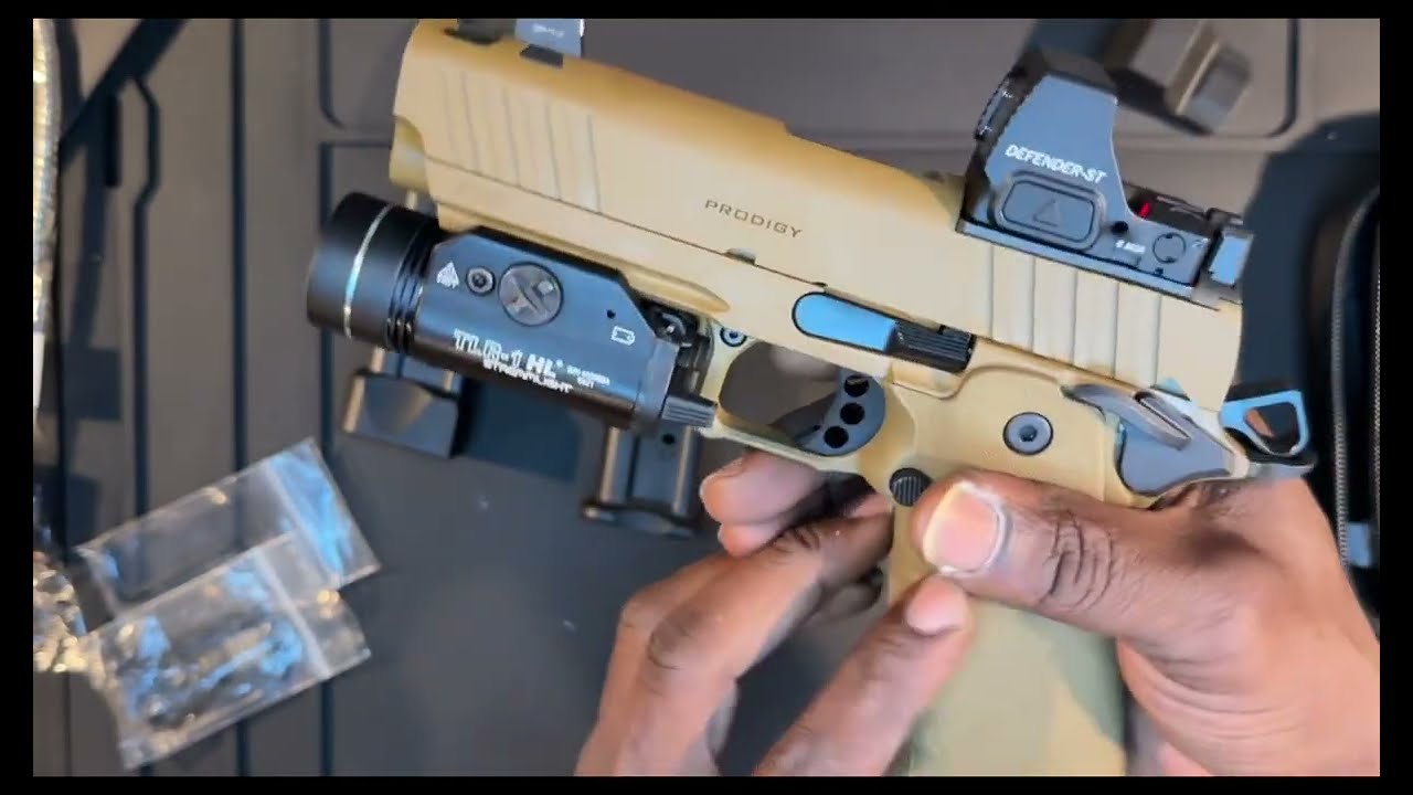 Unboxing: Coyote Brown Springfield Armory Prodigy 1911 DS Comp