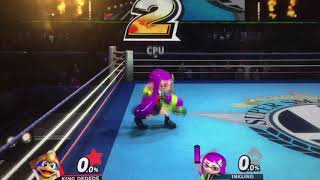 King Dedede Vs Purple Inkling