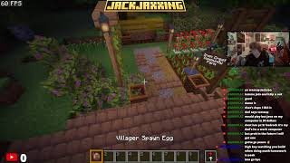 Minecraft Build World! Building and Chatting with Viewers!