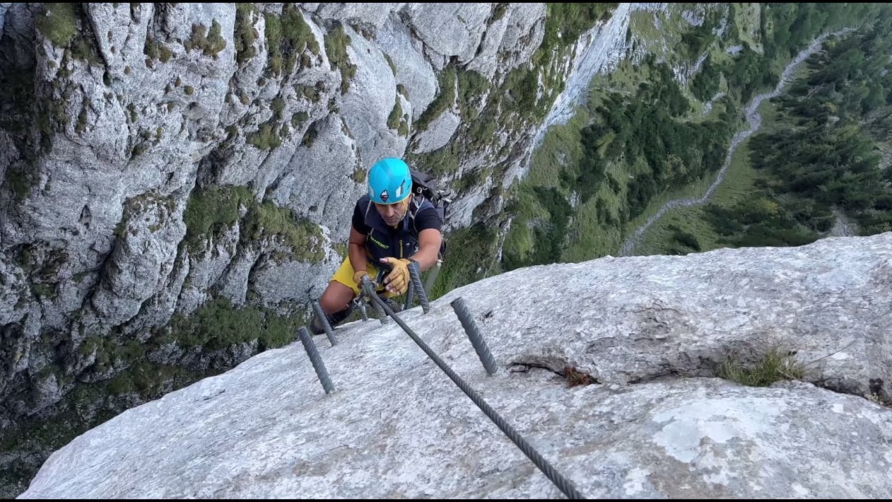 Traunsee Klettersteig | Na ferraty se Sígou a Radkem Jarošem | HIGH POINT