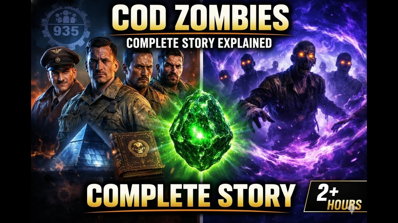 Call of Duty Zombies Lore To Sleep To | Complete Storyline From Ancient ...