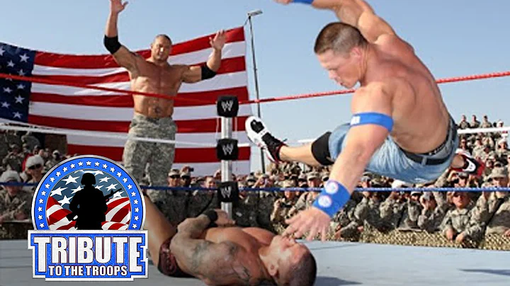John Cena, Batista & Rey Mysterio vs. Randy Orton ...
