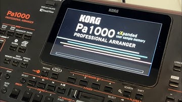 KORG PA1000 NEW 1.5.1 2024 OS UPDATE | OFFER | DEAL | 9033773457