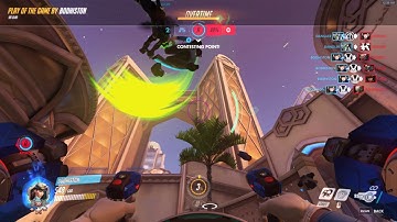 Quadruple kill as D.Va on Oasis with Sombra help!