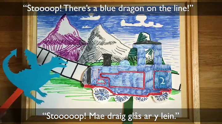 Storyteller Des reads "Tomos ar Draig (Thomas and ...
