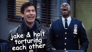 jake & holt pranking each other for 10 minutes 14 seconds | Brooklyn Nine-Nine | Comedy Bites