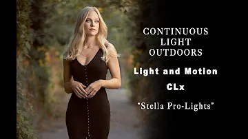 THE BEST Light for Shooting Outside | Continuous Lights Outside