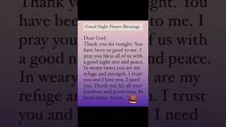 #goodnight #blessings #praying