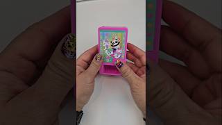 Tiny Vending Machine with mini erasers that actually work! #vendingmachine #eraser #shorts