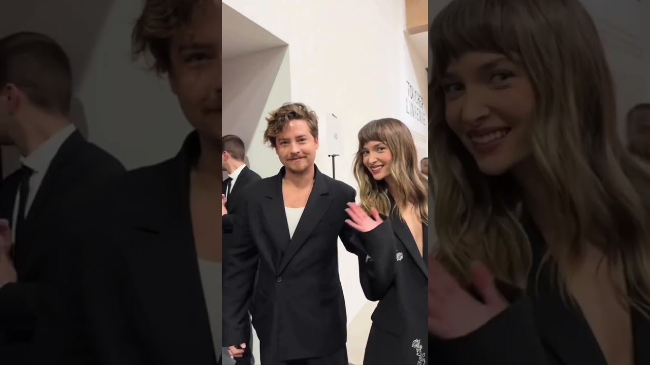 Cole Sprouse with his girlfriend,model Ari Fournier,who have been together since 2021! ❤️